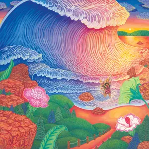 Iyer, Thanya/Tide/Tied (Blue/White Galaxy Vinyl) [Lp] 1