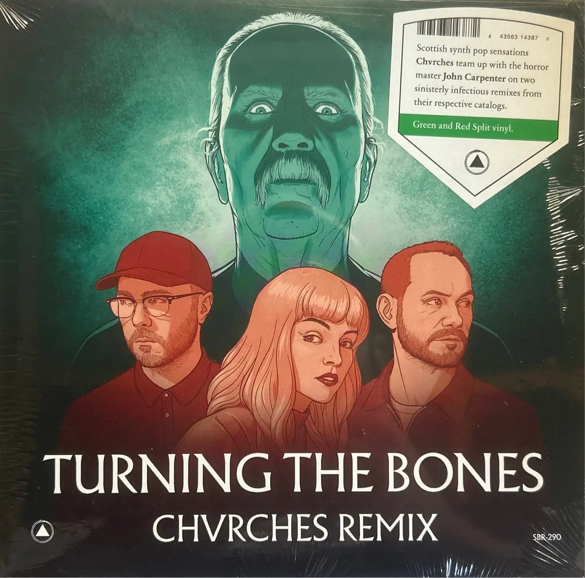 [Used 7"] Chvrches, John Carpenter / Good Girls (John Carpenter Remix) B/W Turning The Bones (Chvrches Remix) 1