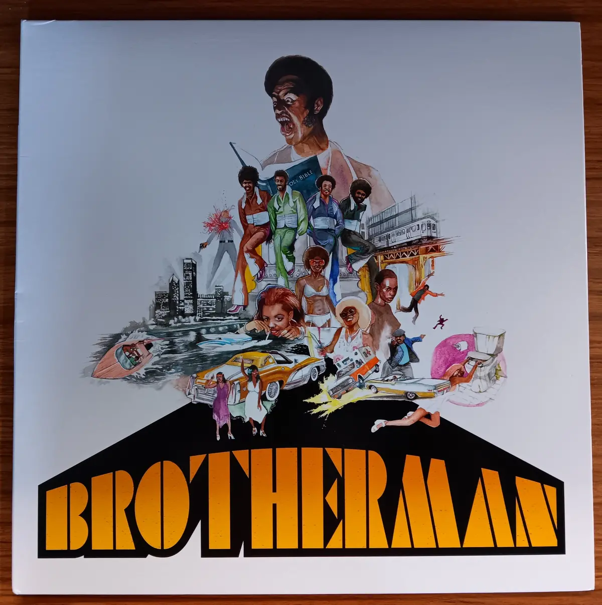 [Used Lp] Soundtrack / Brotherman 1