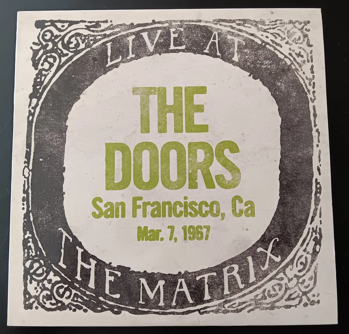 [Used Lp] Doors, The / Live At The Matrix, March 7Th 1967 [Rsd] 1