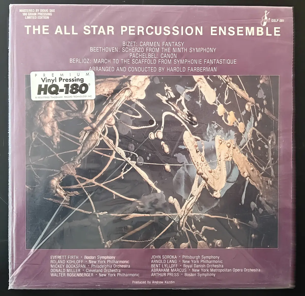 [Used Lp] All Star Percussion Ensemble / Plays Bizet, Beethoven, Pachelbel And Berlioz 1