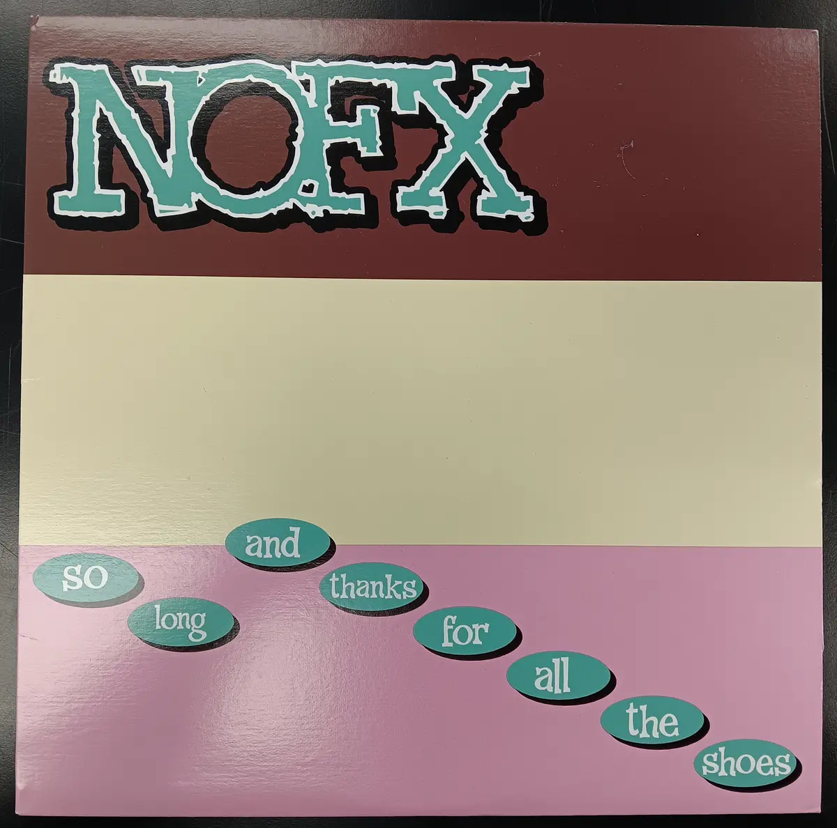 [Used Lp] Nofx / So Long And Thanks For All The Shoes 1
