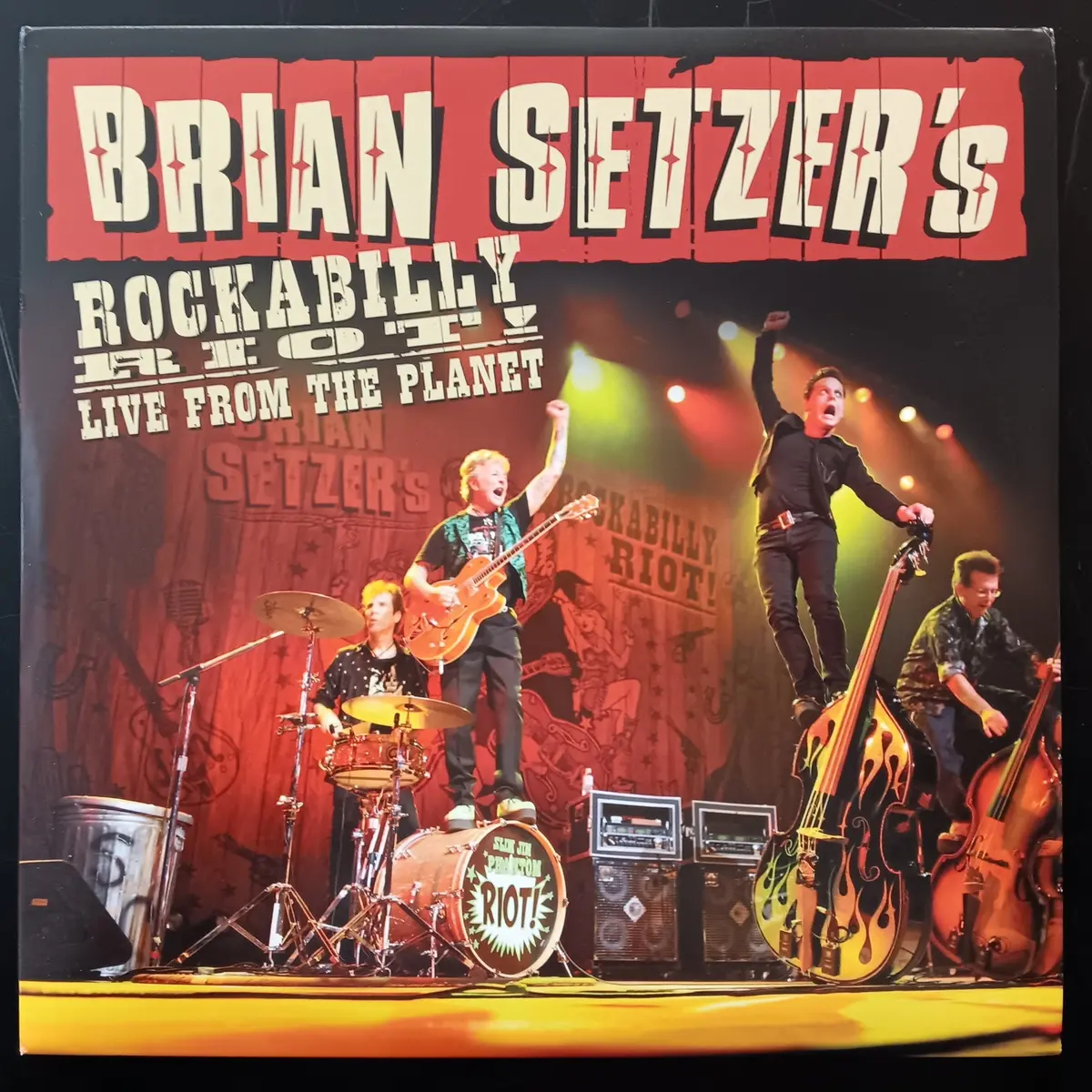 [Used Lp] Setzer, Brian / Rockabilly Riot - Live From The Planet 1