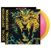 [Pre-Order] Social Distortion/Born To Kill (Indie Exclusive Pink & Yellow Vinyl) [Lp] 1