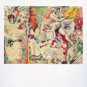 Teen Suicide/Honeybee Table At The Butterfly Feast (Citrus Swirl Vinyl) [Lp] 1