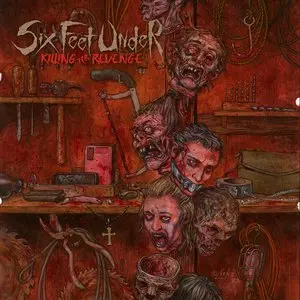 Six Feet Under/Killing For Revenge (Bloodshot Vinyl) [Lp] 1
