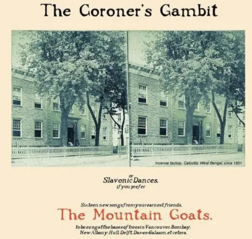 Mountain Goats/The Coroner's Gambit (Magnolia Coloured Shell) [Cassette] 1
