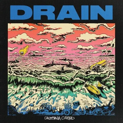 Drain/California Cursed (Baby Blue Vinyl) [Lp] 1