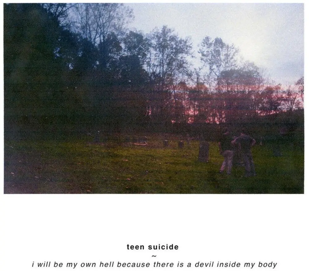 Teen Suicide/I Will Be My Own Hell (Neon Purple Vinyl) [Lp] 1