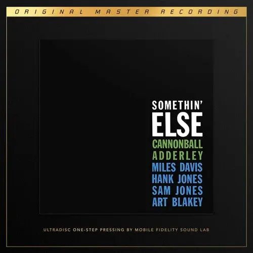 Adderley, Cannonball/Somethin' Else (Ultradisc Mfsl One-Step 2Lp Box) [Lp] 1