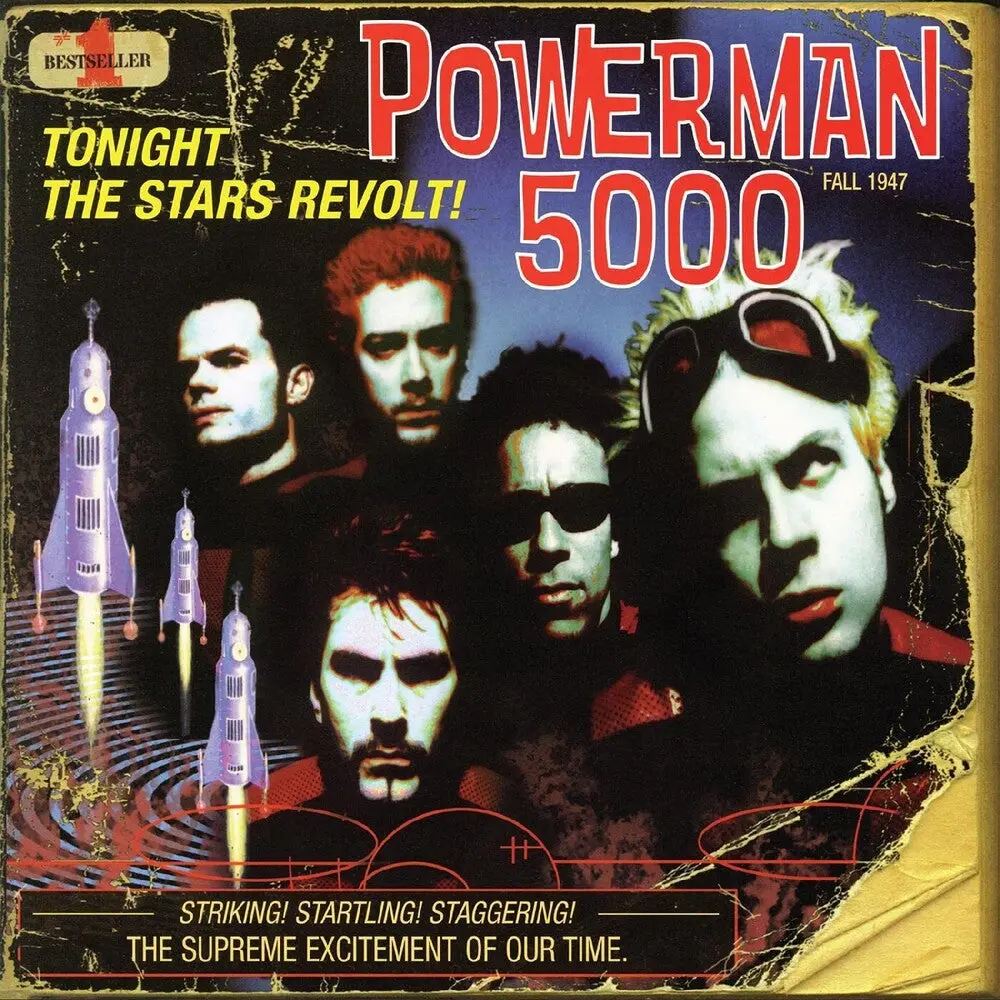 Powerman 5000/Tonight The Stars Revolt! (Coloured Vinyl) [Lp] 1