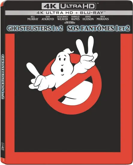 Ghostbusters & Ghostbusters Ii - Steelbook (4K-Uhd [Bluray] 1