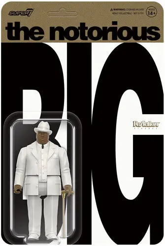 Notrious B.I.G.: Biggie In Suit Reaction Figure [Toy] 1