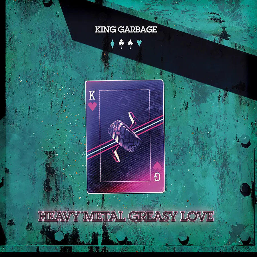 King Garbage/Heavy Metal Greasy Love (Pink Vinyl) [Lp] 1