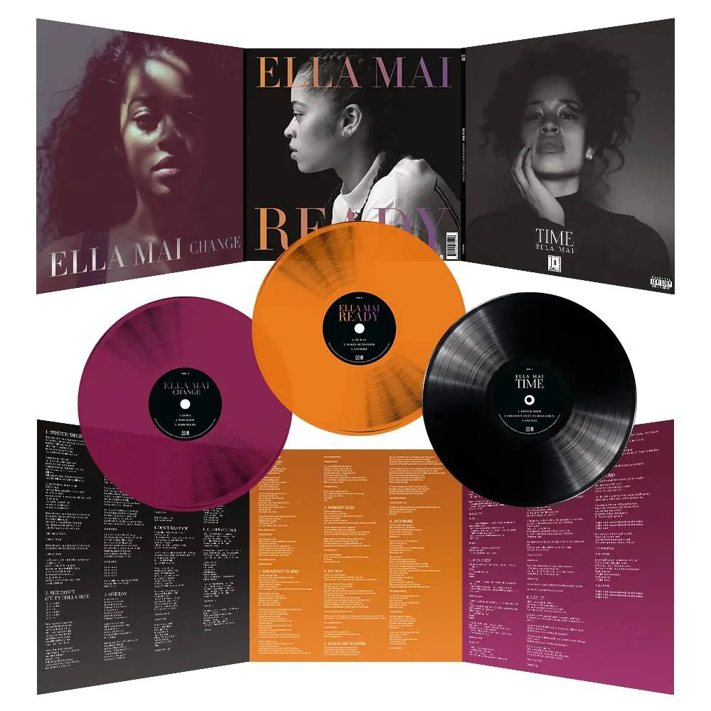 Mai, Ella/Time, Change, Ready (3Lp Coloured Vinyl) [Lp] 1