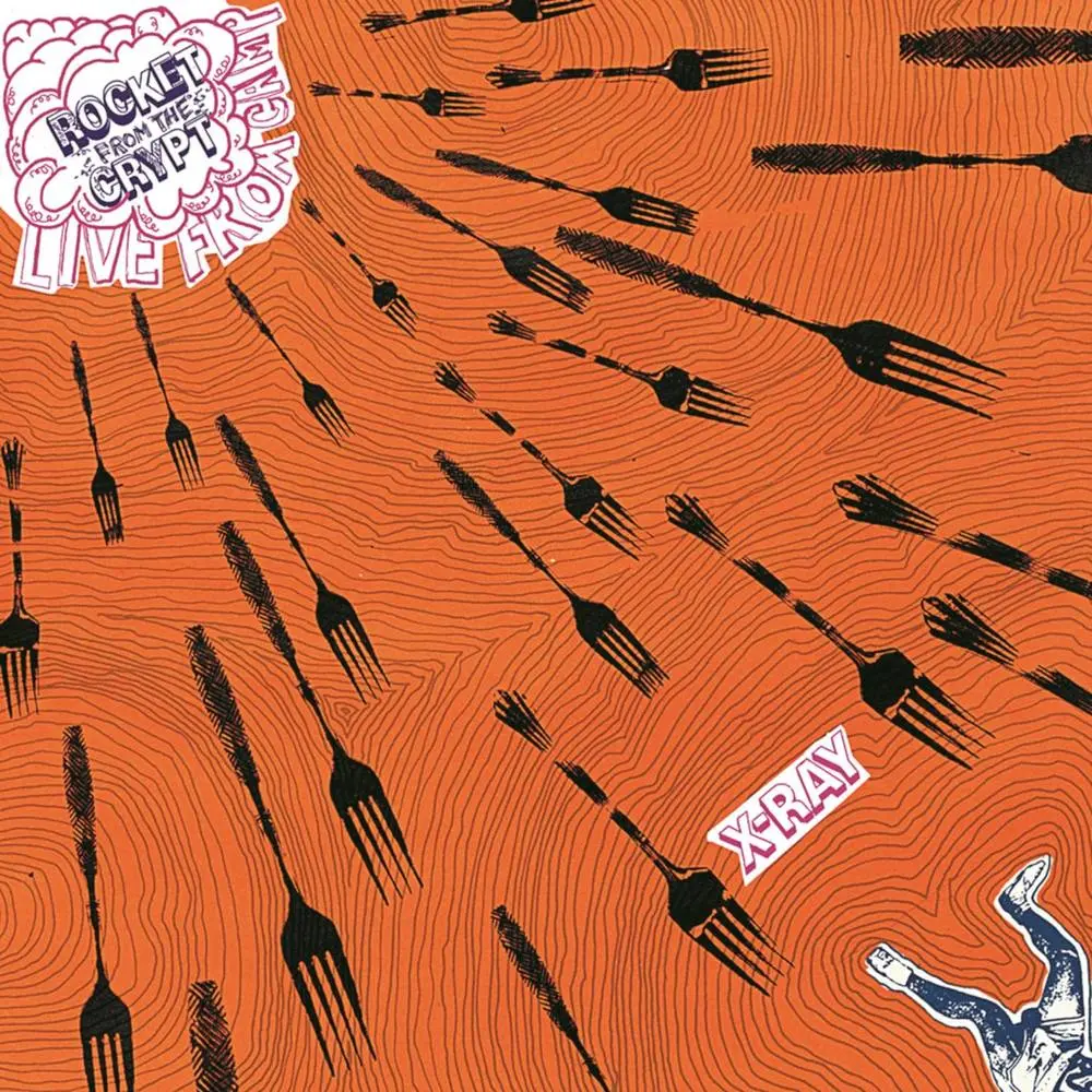 Rocket From The Crypt/Live From Camp X-Ray (Yellow With Black/Blue Splatter) [Lp] 1