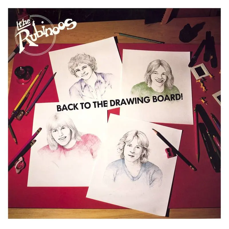 Rubinoos, The/Back To The Drawing Board (Ruby & Black Splatter Vinyl) [Lp] 1