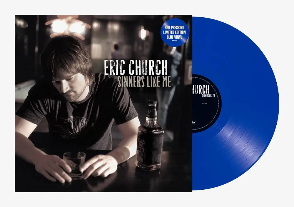 Church, Eric/Sinners Like Me (Blue Vinyl) [Lp] 1