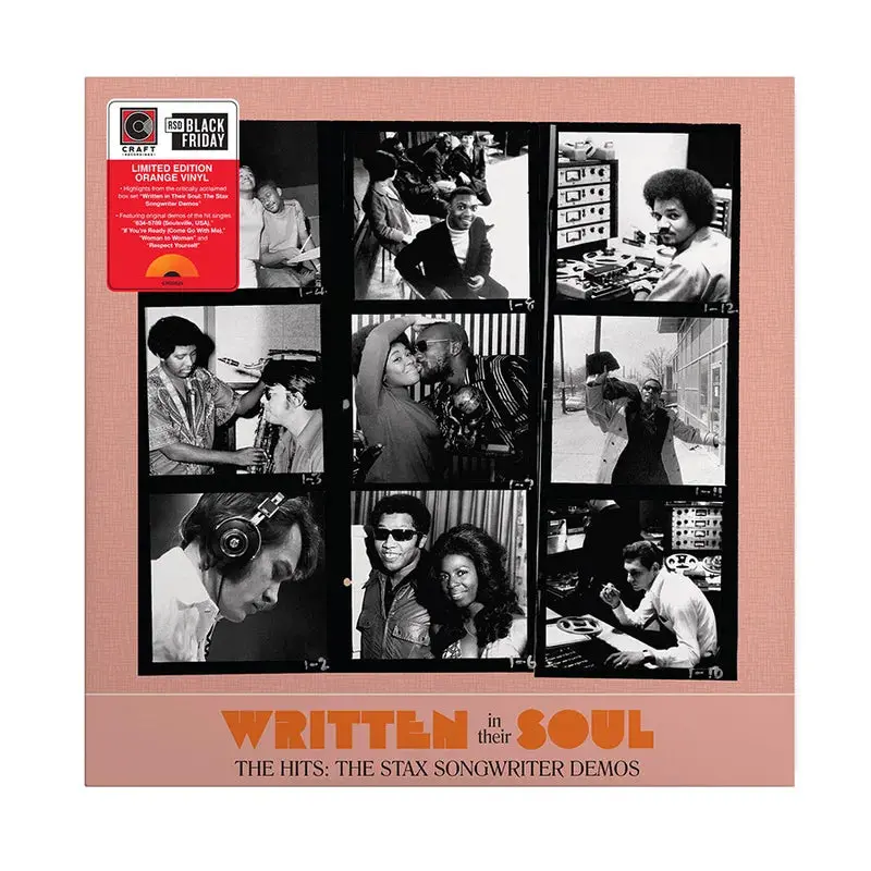 Various Artists/Written In Their Soul – The Hits: The Stax Songwriter Demos (Orange Vinyl) [Lp] 1
