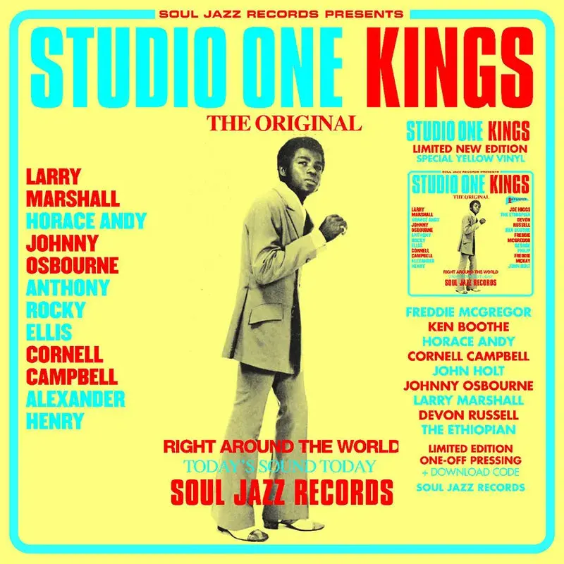 Various Artists/Soul Jazz Records Presents Studio One Kings (Yellow Vinyl) [Lp] 1