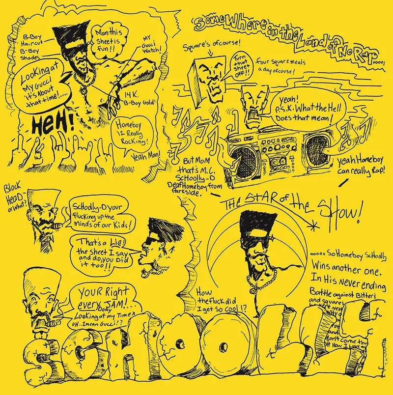 Schoolly-D/Schoolly-D (Yellow & Blackvinyl) [Lp] 1