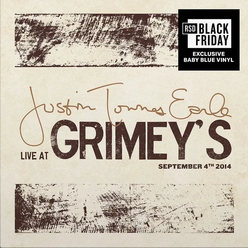 Earle, Justin Townes/Live At Grimey's (Baby Blue Vinyl) [Lp] 1