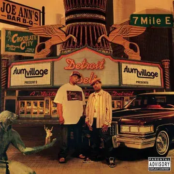Slum Village/Detroit Deli: A Taste Of Detroit (Splatter Vinyl) [Lp] 1