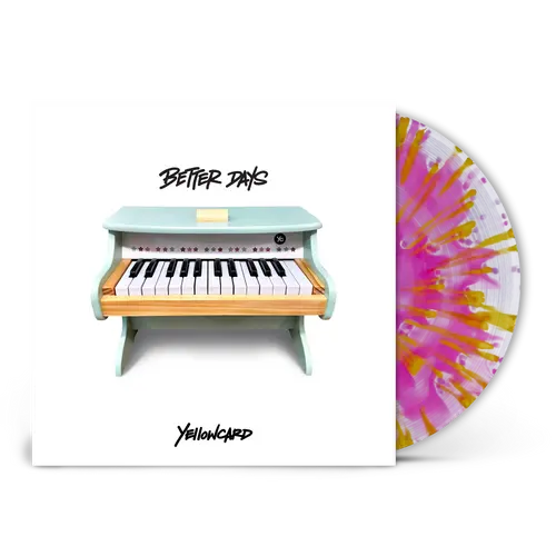Yellowcard/Better Days (Indie Exclusive Pink & Yellow Splatter) [Lp] 1