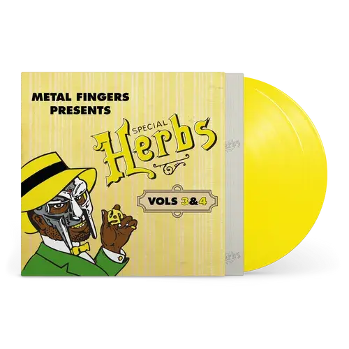 Mf Doom/Metal Fingers Presents: Special Herbs Vol. 3 & 4 (Yellow Vinyl) [Lp] 1