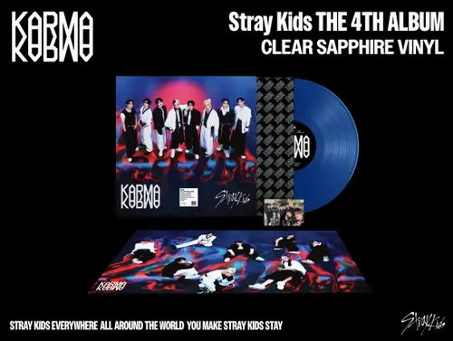 Stray Kids/Karma (Clear Sapphire Vinyl) [Lp] 1