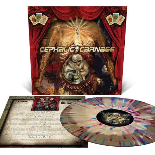 Cephalic Carnage/Xenosapien (Custom Color In Color With Splatter) [Lp] 1