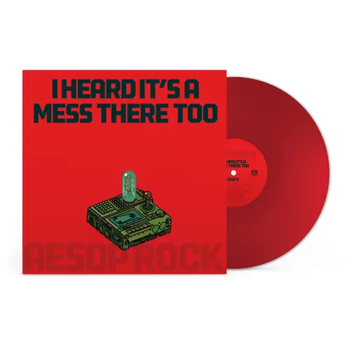 Aesop Rock/I Heard It's A Mess There Too (Opaque Red Vinyl) [Lp] 1