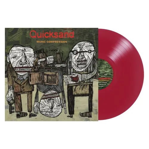 Quicksand/Manic Compression (Open Heart Red Vinyl) [Lp] 1