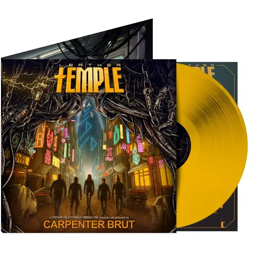 Carpenter Brut/Leather Temple (Indie Exclusive Gold Vinyl) [Lp] 1