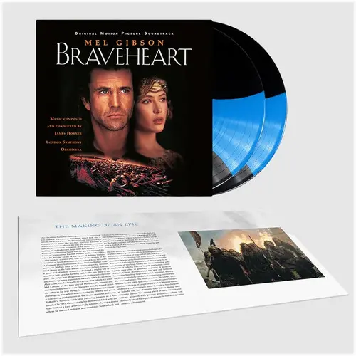 Soundtrack (London Symphony Orchestra)/Braveheart (Limited Blue/Black Stripe Vinyl) [Lp] 1