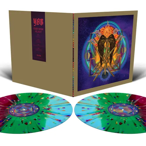 Yob/Our Raw Heart  (Purple/Blue/Green With Splatter) [Lp] 1