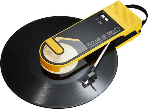 Audio-Technica/Sound Burger At-Sb727 Compact Portable Turntable (Yellow) 1