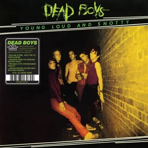Dead Boys/Young, Loud And Snotty [Lp] 1