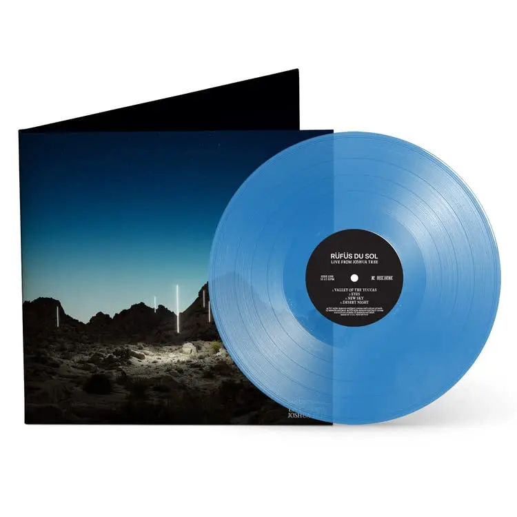 Rufus Du Sol/Live From Joshua Tree (Blue Vinyl) [Lp] 1