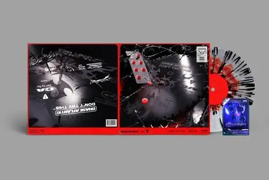 Chase Atlantic/Don't Try This (Black White Splatter With Trading Card) [Lp] 1