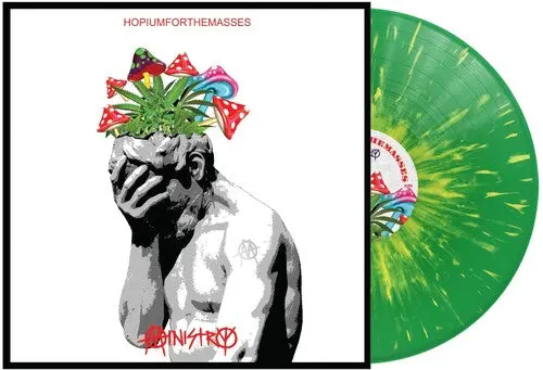 Ministry/Hopiumforthemasses (Green With Yellow Splatter) [Lp] 1