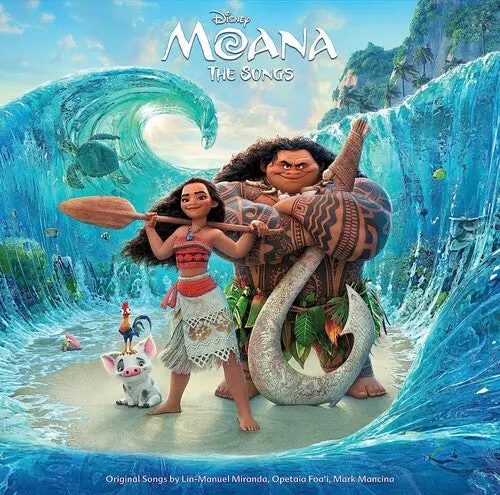 Soundtrack/Moana: The Songs (Wave Break Ocean Blue Vinyl) [Lp] 1