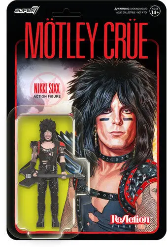 Motley Crue Reaction Figure - Nikki Six [Toy] 1