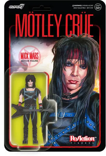 Motley Crue Reaction Figure - Mick Mars [Toy] 1