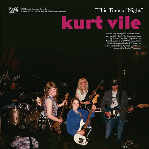 Vile, Kurt/Courtney Barnett/This Time Of Night/Different Now (Aqua Blue Vinyl) [7"] 1