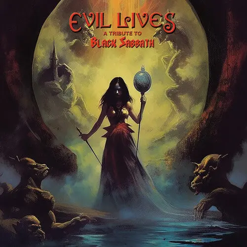 Various Artists/Evil Lives: A Tribute To Black Sabbath (Gold Vinyl) [Lp] 1