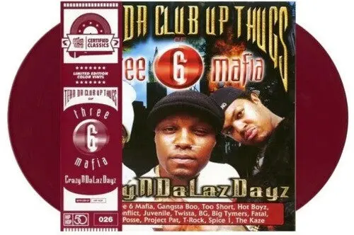 Tear Da Club Up Thugs (Three 6 Mafia)/Crazyndalazdayz (Dried Blood Red Vinyl) [Lp] 1