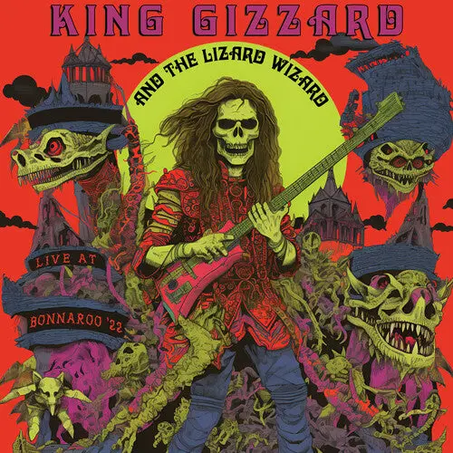 King Gizzard & The Lizard Wizard/Live At Bonnaroo '22 (Red & Green Vinyl) [Lp] 1