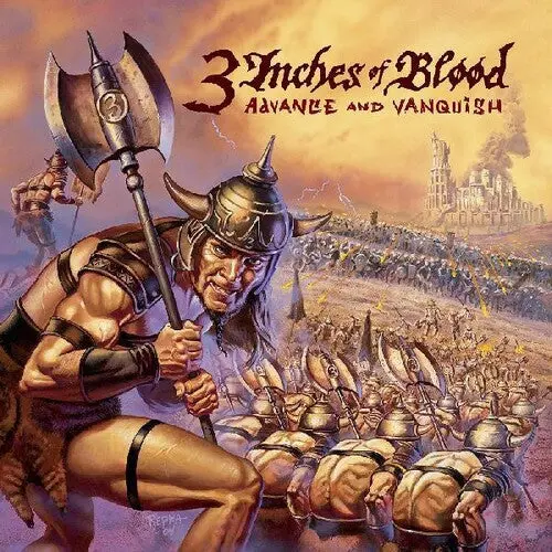 3 Inches Of Blood/Advance And Vanquish (Blood Red Vinyl) [Lp] 1