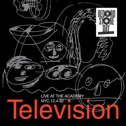 Television/Live At The Academy Nyc 12.4.92 (Coloured Vinyl) [Lp] 1